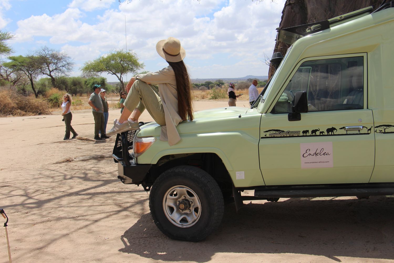 A moment from an Endelea safari
