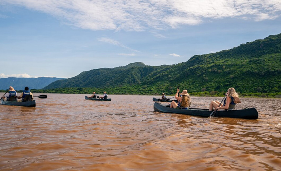 Manyara Canoeing in Lake Manyara National Park